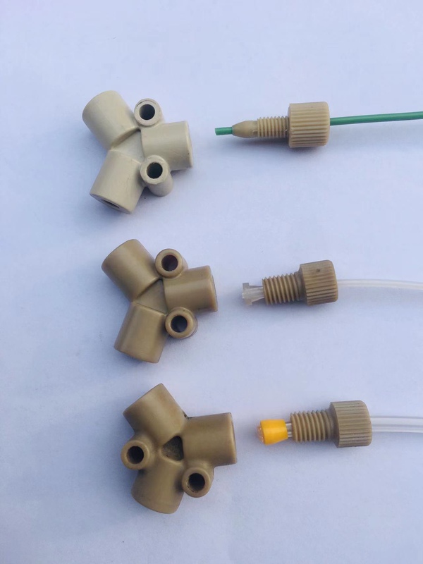 Y-Type Peek Three-Way Mixer 1/16 1/8 Daozhen Anjilun Liquid Chromatography Accessories Y-Type Peek Three-Way Mixer 1/16 1/8 Daozhen Anjilun Liquid Chromatography Accessories