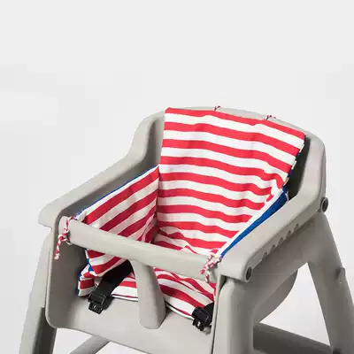 Baby dining chair seat cushion Children's seat cushion in winter thick non-slip Butt seat cushion with dining chair cushion
