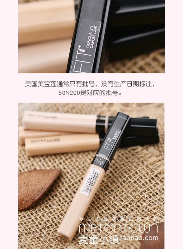 Mỹ Maybelline Fit Me Kem che khuyết điểm che khuyết điểm Dark Circle