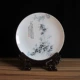 Jingdezhen gốm đơn giản hiện đại trang trí nhà tấm treo tấm ngồi tủ rượu trang trí nội thất hiện đại Trung Quốc trang trí cầu thang phòng khách đẹp