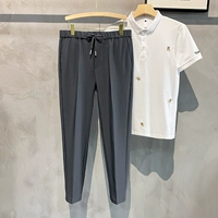 Темно -серые брюки K6