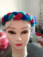 Синяя лазурная штора