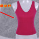 Wool Camisole Cashmere Vest Women's Pure Cashmere Winter Inner Warm Bottoming Inner Wool Knitted Short Sleeveless