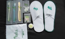 Green Tree Hotel disposable products new soft film bag toothbrush comb soap Slippers shoe cloth thread bag