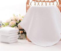Factory spot supply cotton hotel square towel 21 shares 32 shares 16 spiral plain white 30*30 towels