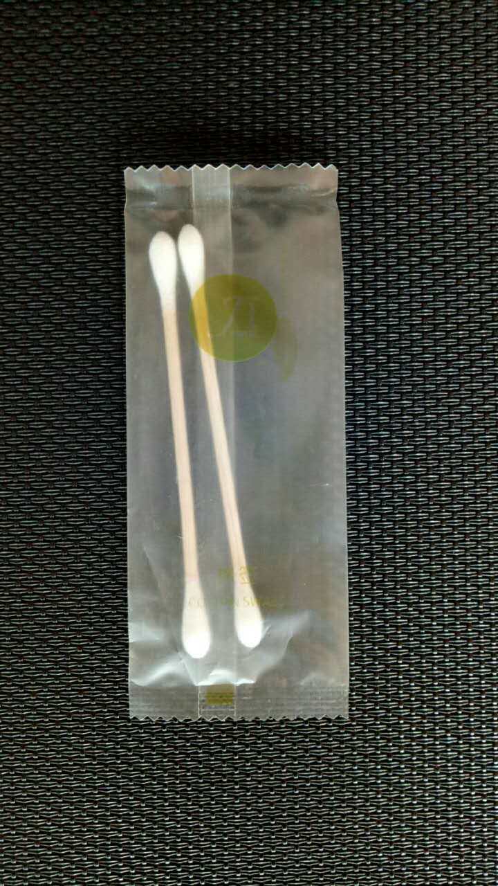 All-season hotel hotel room consumables disposable care bag cotton swab factory direct sales can be customized logo