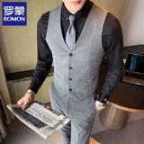 Brother, осенний жилет, комплект, костюм, платье, большой размер