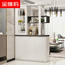 Living room screen double-sided partition porch cabinet shoe cabinet integrated decorative cabinet into the house wine cabinet simple modern hall cabinet