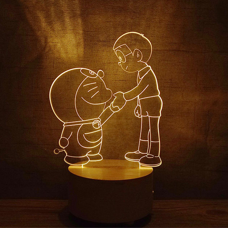 Doxa A dream 3D small night light bedroom up to night sleep light Bluetooth sound bedside table light creative gift birthday woman