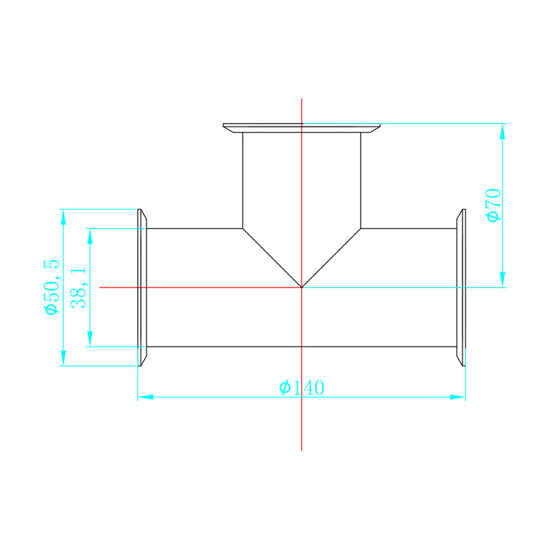304 316 sanitary grade non - standard parts of fittings are customized according to drawings to the stainless steel pipe