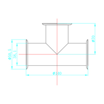 304 316 sanitary grade non-standard custom fittings and pipe fittings. Customized stainless steel parts according to the drawings.