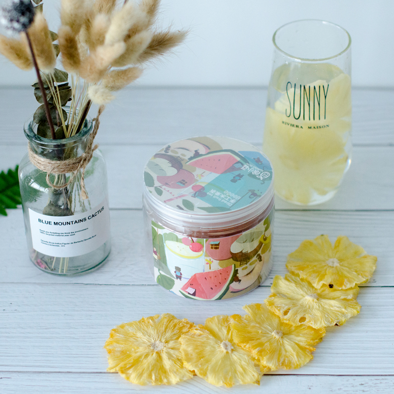 Xu Xiaozu pineapple Qianfeng pear 60g original flavor without added sugar bubble water to drink coffee decoration fruit dried pieces