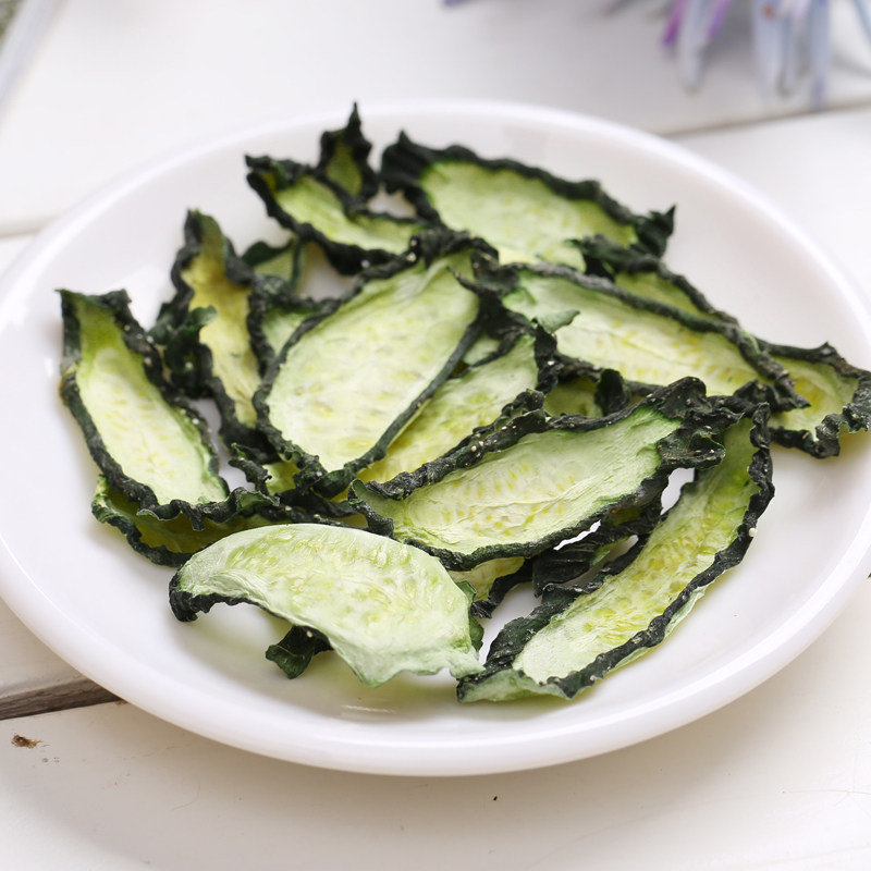 Dried cucumber slices soaked in water 35g No added sugar Low snack card solution greasy scratch oligoeasy scratch refreshing fruit and vegetable tea