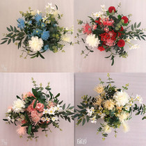 Wedding props new olive branch road flower wedding Tai Road Guide Roman column road guide road guide road guide Flower