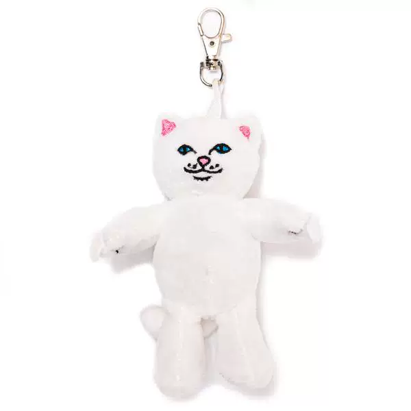 Новогодняя тематика средний палец кошачья кукла RIPNDIP LORD NERMAL брелок стильный