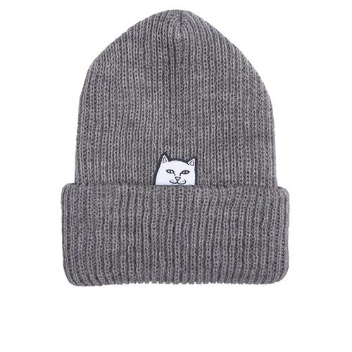 Jianggou продает только настоящую шапку RIPNDIP LORD NERMAL BEANIE, шерстяную шапку с кошачьим средним пальцем, холодную шапку