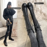 Демисезонные высокие высокие сапоги, подходит для подростков