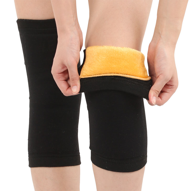 Knee keeps warm men and women old cold legs and knee joints thickened middle and elderly paint cover autumn and winter