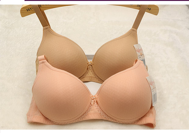 Quầy đồ lót cổ xưa và hiện đại đích thực không có vòng thép mỏng xốp áo ngực cotton mịn màng áo ngực nữ quần lót cotton
