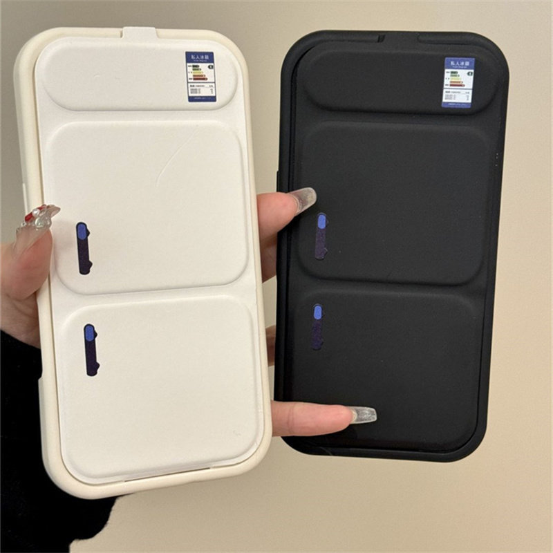 Simple Black and White Refrigerator Magnetic Flip Leather Case Suitable for Apple 17 Pro Max Phone Case iPhone 16 Pro Phone Case iPhone 15 Xiaomi 14 Huawei Mate80Pura70Ip13/12