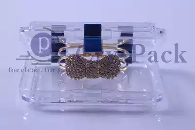 Hand-made film box jewelry box optical protection box transparent plastic packaging box CPK-M-12530