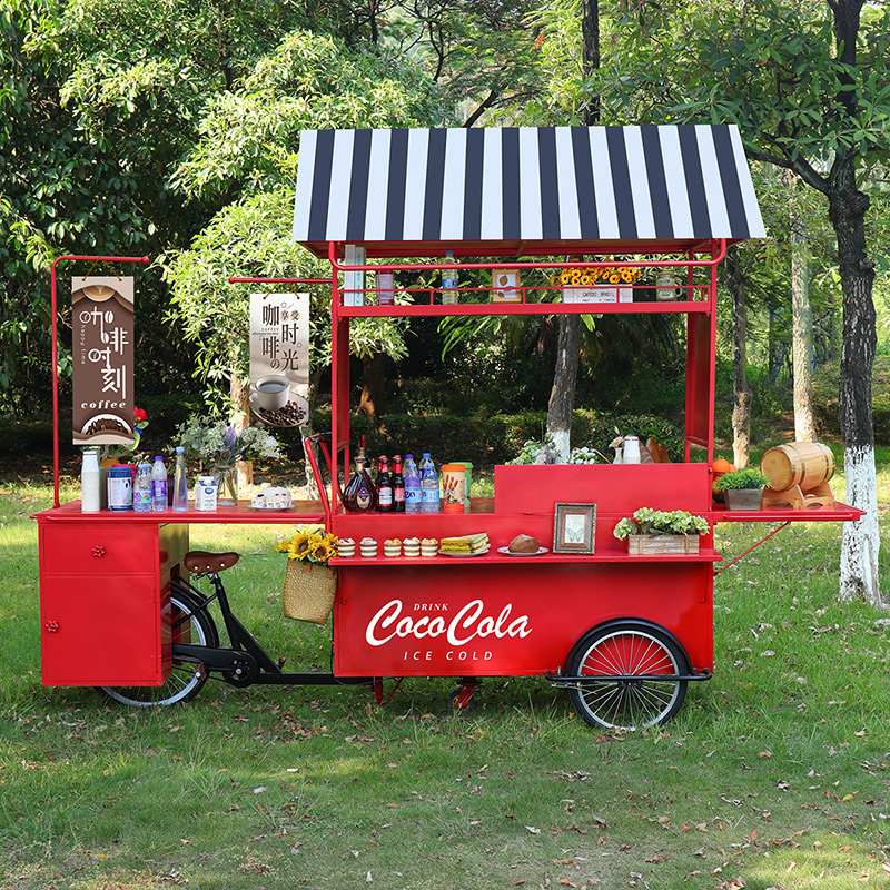 Bazaar gourmet stall car street view shop car mobile pop-up shop shop multi-functional snack car dining car cold drink car