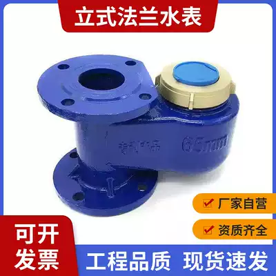 Cast iron vertical flange water meter cold and hot water vertical flange water meter DN50 65 80 100mm 2 inch 4 inch