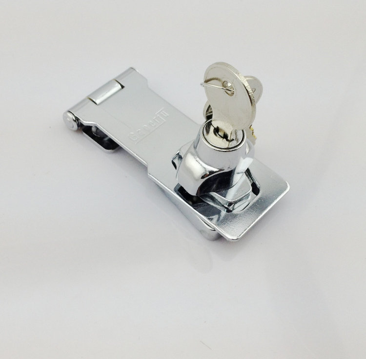 Delicately type middle number thickened with lock door buckle padlock lock catch wooden box buckle wooden door buckle wooden case buckle sheet luggage accessories