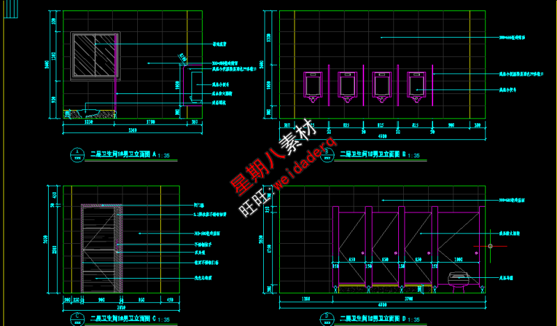 Cửa hàng bách hóa hiện đại siêu thị tầng hai CAD mặt tiền bản vẽ xây dựng thiết kế siêu thị - Thiết bị sân khấu đèn par led