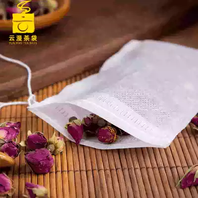 100 9*10cm non-woven pumping line tea bag bag disposable decoction braised material bag Tea filter bag seasoning bag