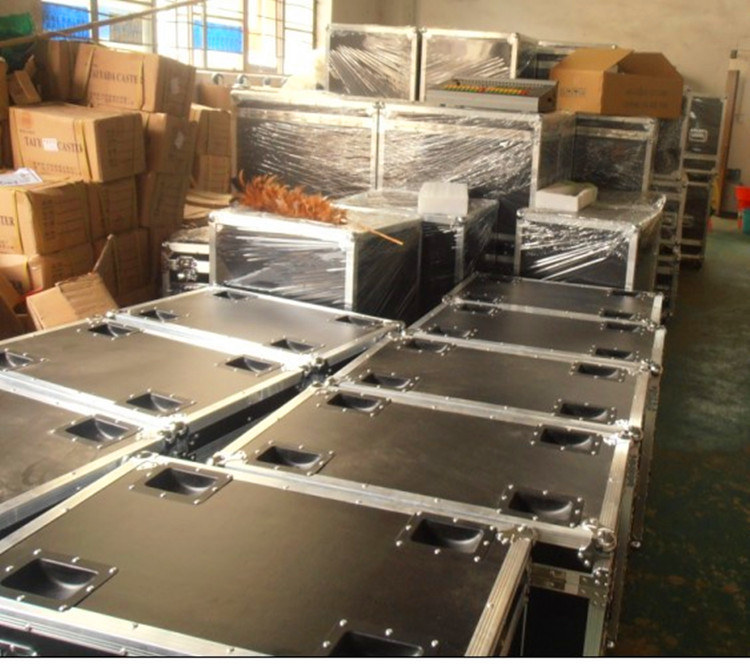 16U ba cửa mở với thiết bị sân khấu tủ trộn đèn chiếu sáng sân vườn