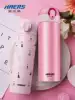 Halse thermos cup women's car portable student Korean stainless steel cup Simple small fresh thermos cup