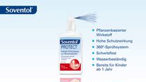 German Soventol plant baby children adult long-lasting anti-mosquito bite spray repellent water without stimulation