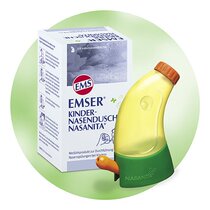 -German original clothing EMS Emser children Gravity nasal cleaners Manual washing of nasal pots