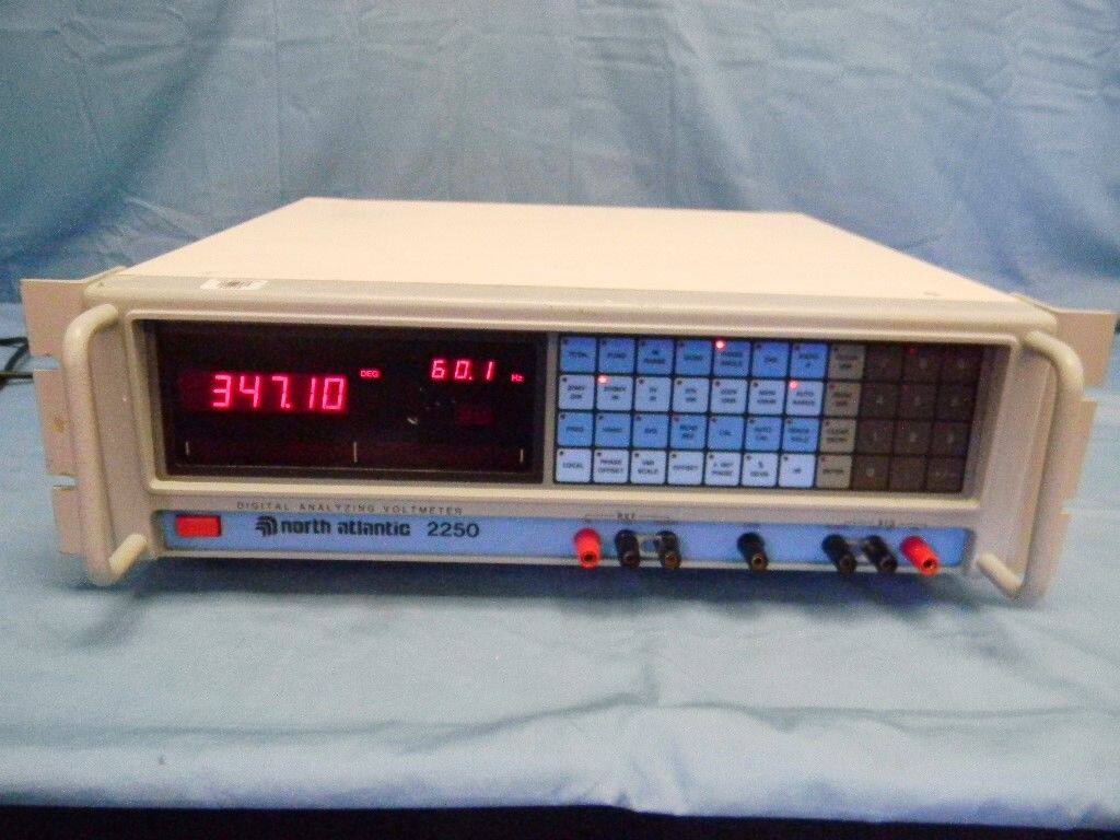 Sales Leasing Recycling North Atlantic 2250 Digital Analyzing Voltmet