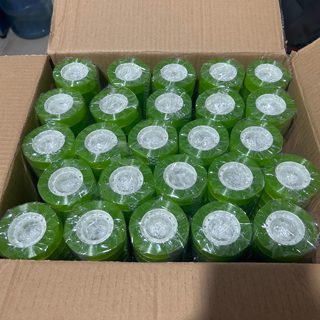 Deyinbao Transparent Stationery Tape Width 1.2/1.8cm Office Tape Sealing Small Tape Paper Tape for Sealing Boxes and Binding