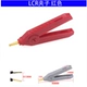 LCR Pure Copper Crocodile Clip открывается 13 мм красный