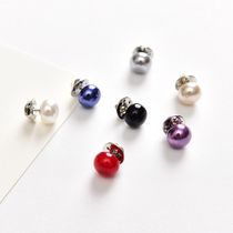 Korean practical pearl nail buckle anti-slip collar buckle cardigan shawl buckle needle DIY scarf collar needle Brooch pin female