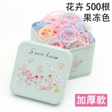 Детская черная одноразовая безвредная резинка для волос, не повреждает волосы