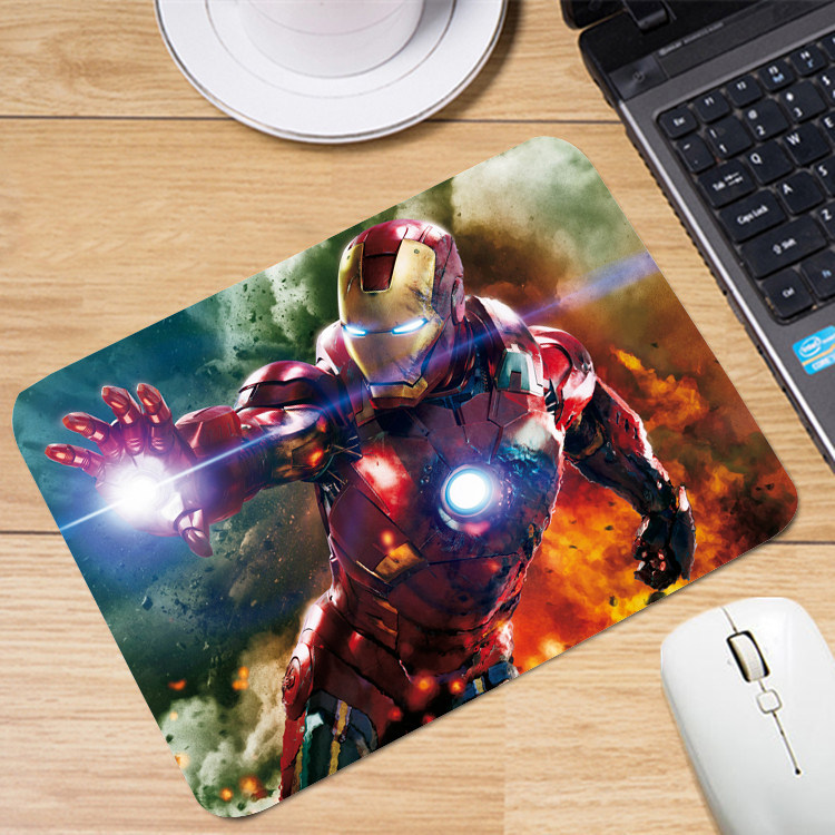 Marvel Avengers 3 Surrounding Spider Iron Man Captain America Thor comes to map custom diy mouse pad