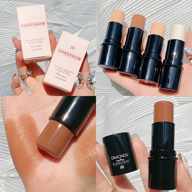 xixi repair stick concealer shadow stick brightening stick three-dimensional waterproof