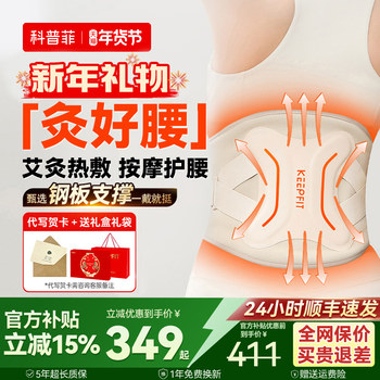 New Year's Gift: Kepufei W15 Waist Warmer, Waist Protection, Heat Therapy Device, Electric Heating, Warming, Uterine Therapy, Moxibustion, Spine Massage