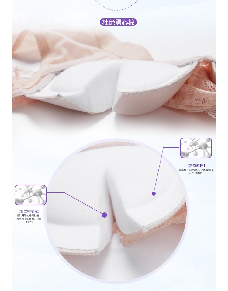 Đồ lót không có vòng thép dày siêu dày 6cm áo ngực gợi cảm Cô gái ngực phẳng ngực nhỏ khoe ngực lớn tập hợp một chiếc áo ngực ao lot