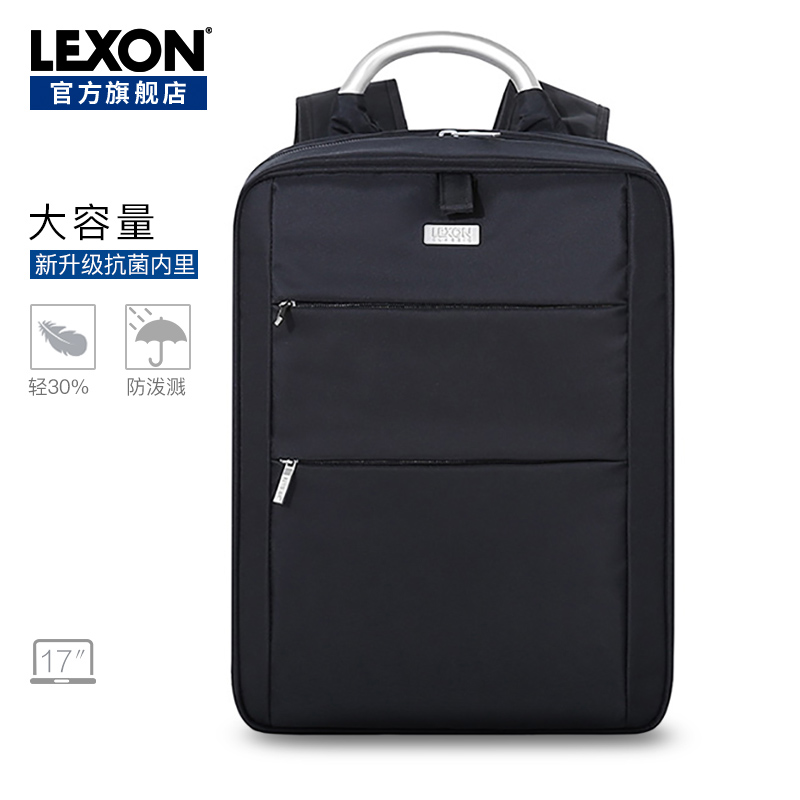 Leupper Double Shoulder Bag Men Business Travel Outdoor Travel Bag Large Capacity Scapegoat 17 Inch Computer School Bag Customize Logo