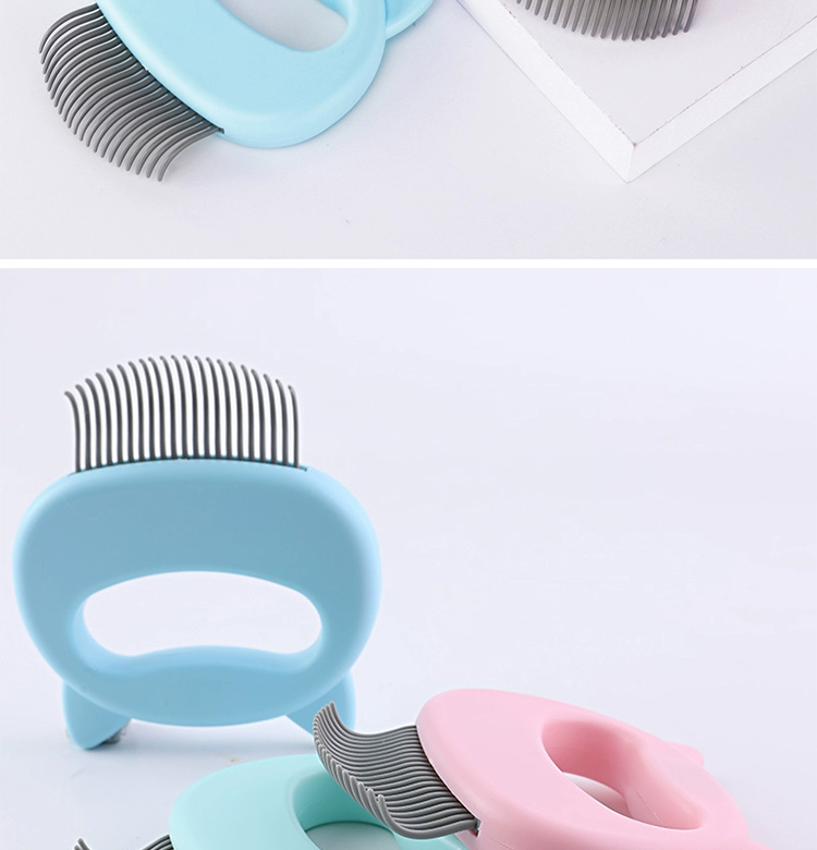 Đồ dùng cho thú cưng Shell Comb Cat Comb Cat Hair Cleaner Tóc dài Tóc ngắn Loại bỏ lông Bàn chải tóc Luma Cat Artifact - Cat / Dog Beauty & Cleaning Supplies