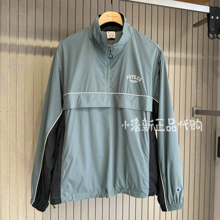 Kim Taehyung's Same Style Champion Jacket for Men, 26 Autumn Half-Zip Pullover Workwear U6Cotsm079 Kim Taehyung's Same Style Champion Jacket for Men, 26 Autumn Half-Zip Pullover Workwear U6Cotsm079