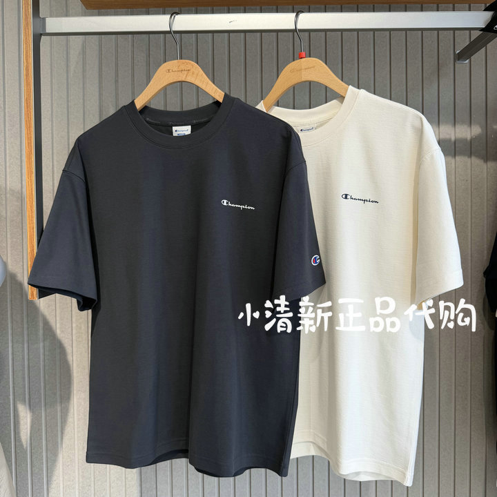 Champion Genuine Short-Sleeved T-Shirt Men's 2026 Autum New Round Neck Casual Trendy U6Csssm065 Champion Genuine Short-Sleeved T-Shirt Men's 2026 Autum New Round Neck Casual Trendy U6Csssm065