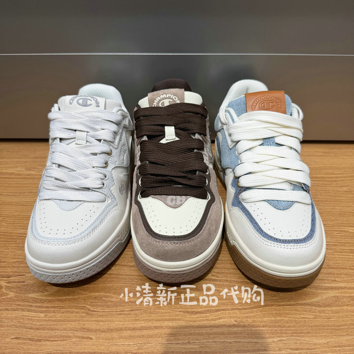 Champion Sneakers for Women U6Cfctw07 White Shoes 26 Summer and Autumn Headphone Shoes Second Generation Men's U6Cfctm07