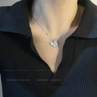 Серебряная бабочка