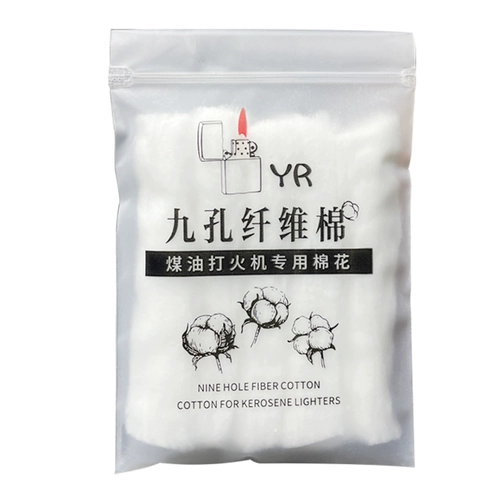 Zipp Kerosene Ligher Секции девять волокон -волокна Хранение хлопка.